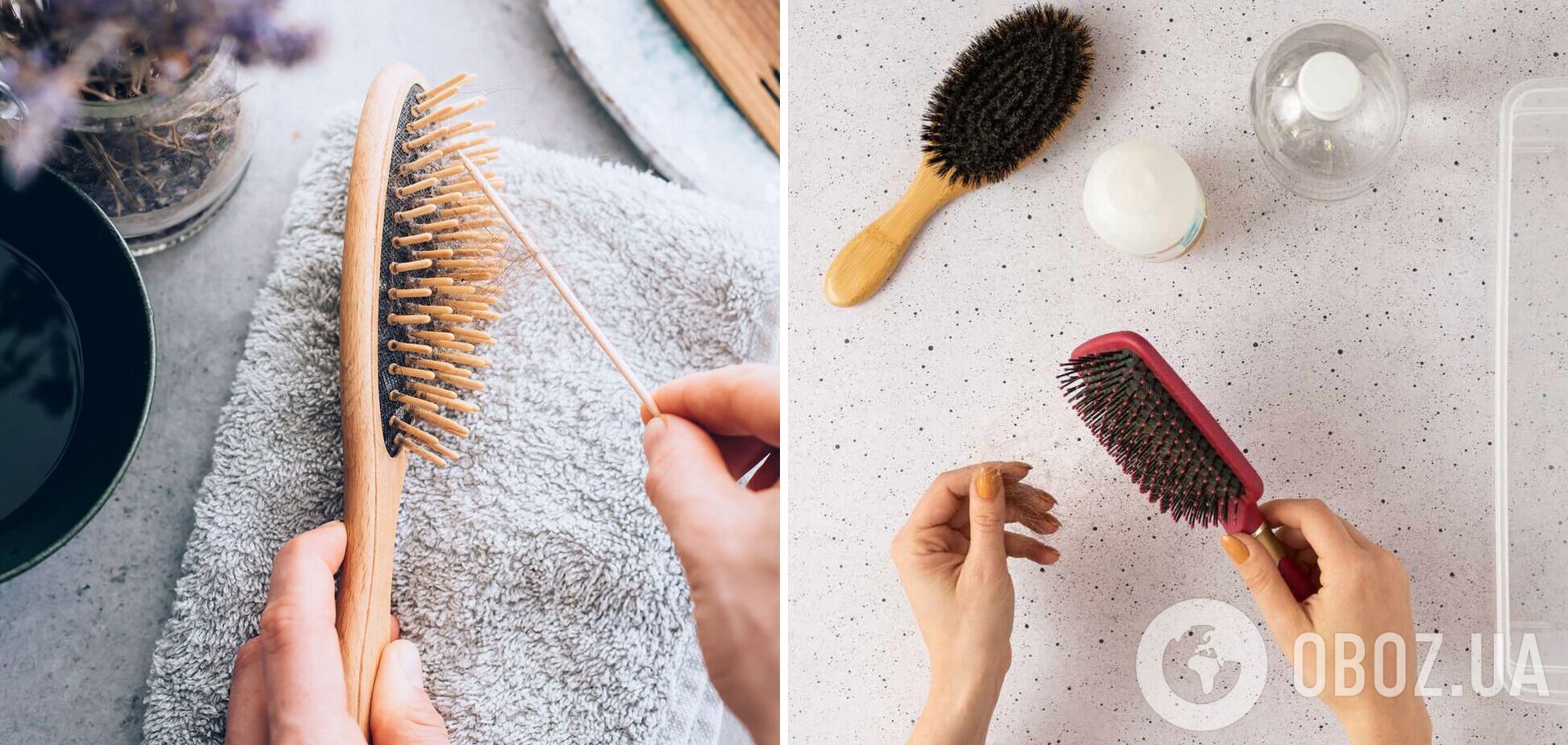 Как правильно чистить расческу: волосы дольше будут чистыми и не станут путаться