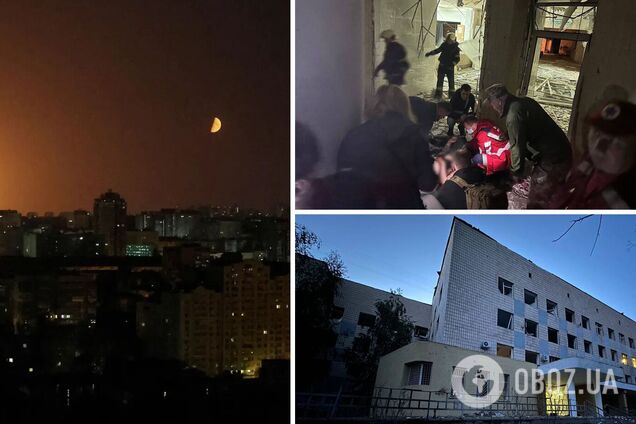 Серед загиблих – дитина: з'явилися нові фото з місця падіння уламків ракет у Києві