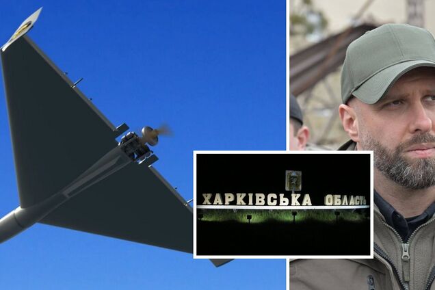 Враг ночью ударил по Харьковской области дронами