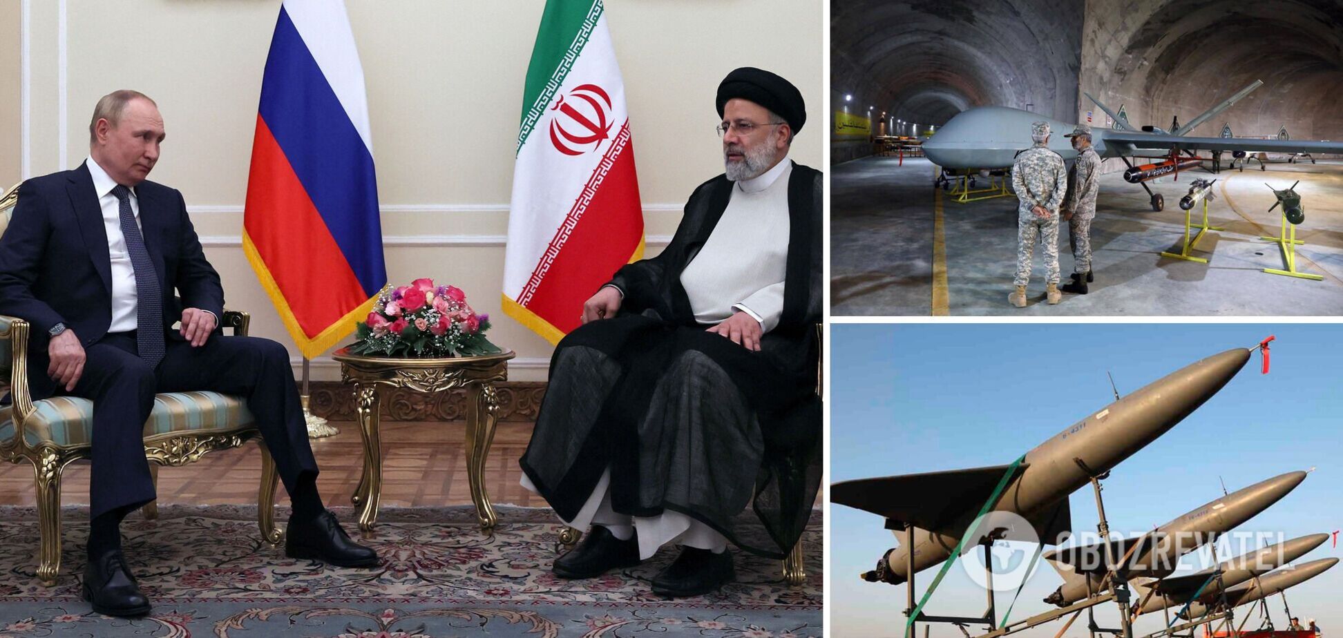 Иран помогает России строить завод по производству беспилотников, который может заработать в 2024 году – разведка США