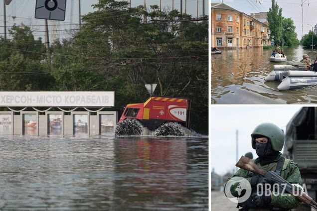 Оккупанты снова обстреляли Херсон во время эвакуации: среди раненных – несовершеннолетняя