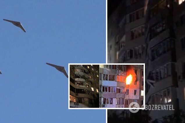 В Одессе обломки 'Шахеда' попали в квартиру многоэтажки: погибли три человека. Фото и видео