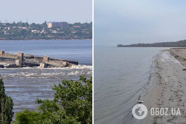 Уровень воды в Каховском водохранилище упал более чем на 5 метров: введен жесткий режим экономии