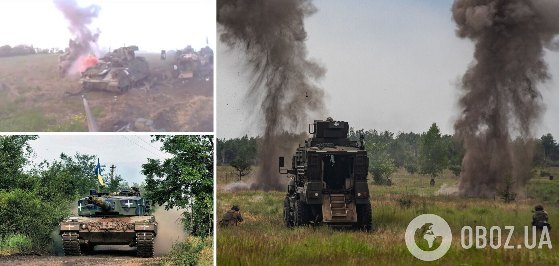 Є дві новини: з'явилося відео й деталі бою, під час якого захисники втратили Leopard 2 і Bradley