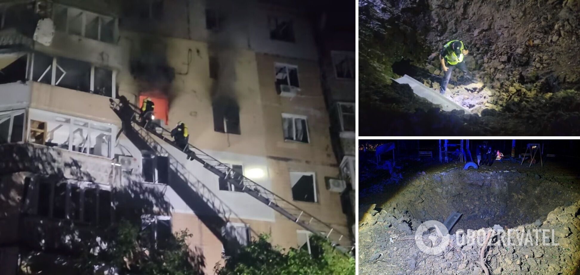 Обстрел российскими оккупантами Одессы