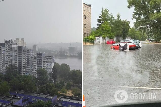 Самые большие подтопления фиксировали в четырех районах столицы
