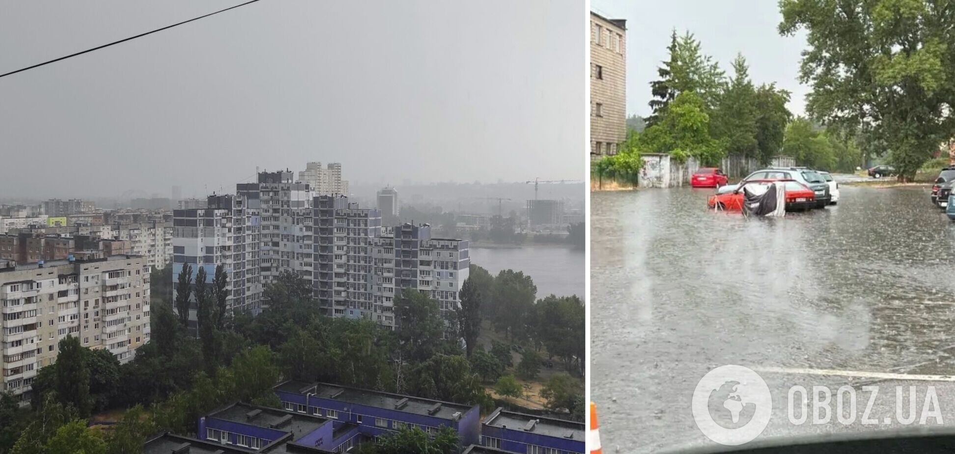 Самые большие подтопления фиксировали в четырех районах столицы