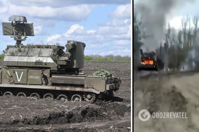 На видео попало уничтожение российского ЗРК 'Тор': выжил только один оккупант