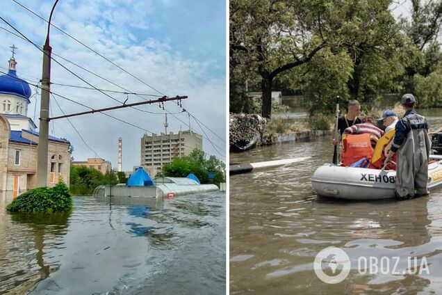 Площа затоплення зменшилась майже вдвічі: рівень води на правобережжі Херсонщини поступово спадає