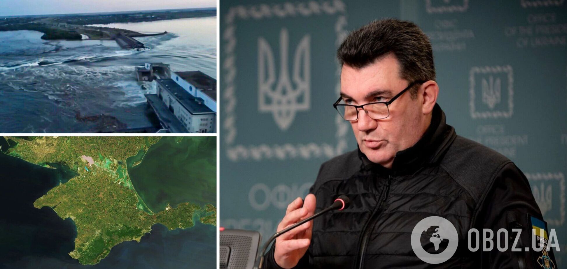 'Огромная проблема для развития': Данилов объяснил, как подрыв Каховской ГЭС повлияет на Крым
