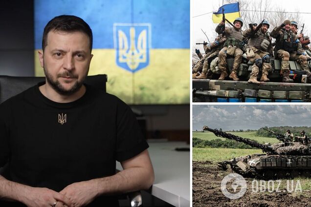 'Бои жесткие, но наше движение есть': Зеленский поблагодарил воинов ВСУ за деоккупацию украинских территорий. Видео