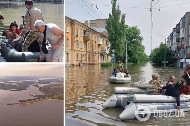 'Це вкрай небезпечна операція': в ОК 'Південь' розповіли про порятунок людей з лівобережжя Херсонщини