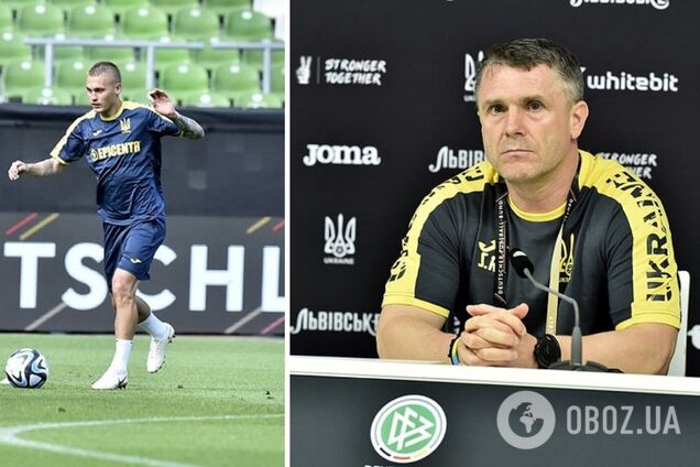 Ребров виключив найкращого гравця 'Динамо' зі збірної України на матч із Німеччиною