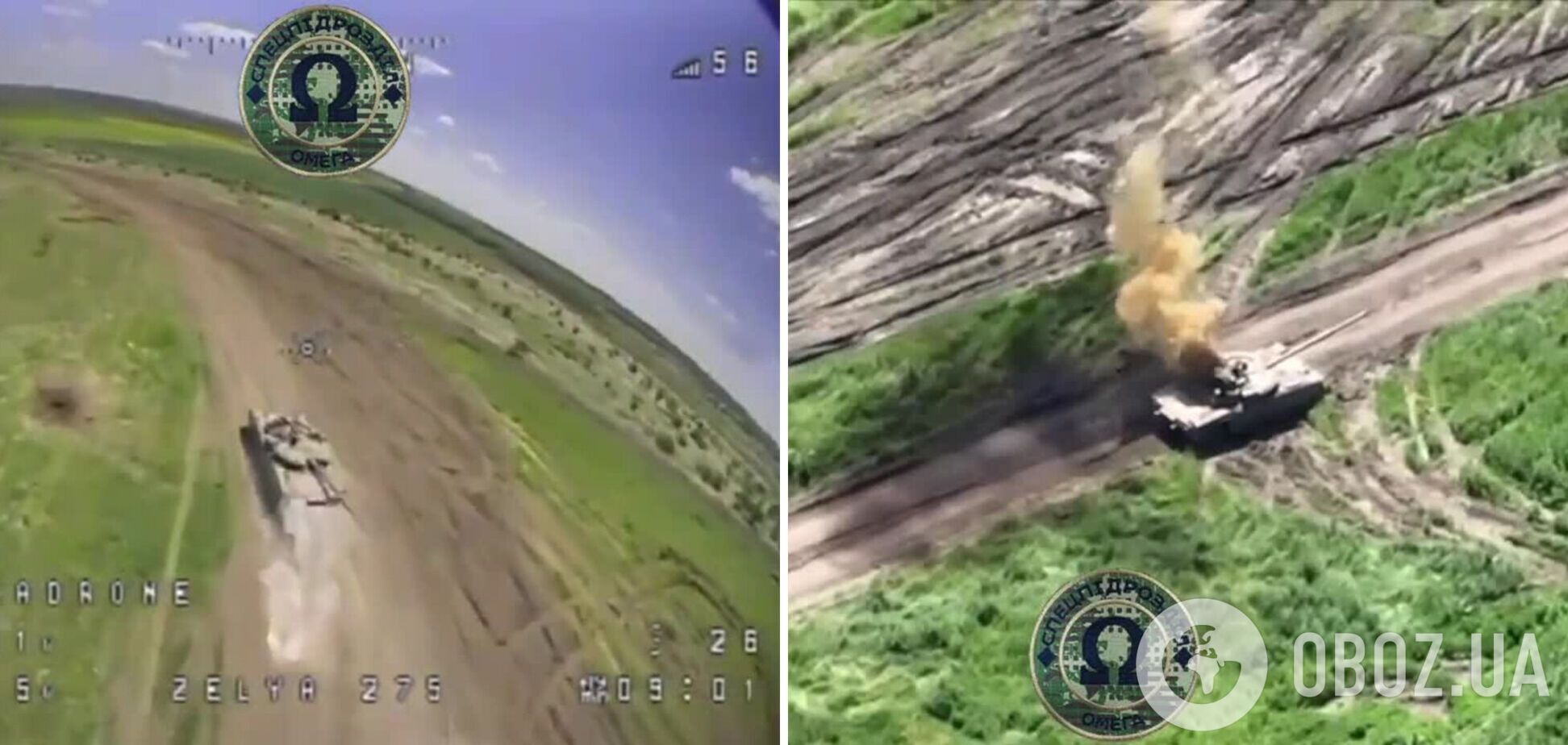 Танк Т-80 намагався втекти, але дрон виявився спритнішим: у мережі показали ефектне відео знищення техніки РФ