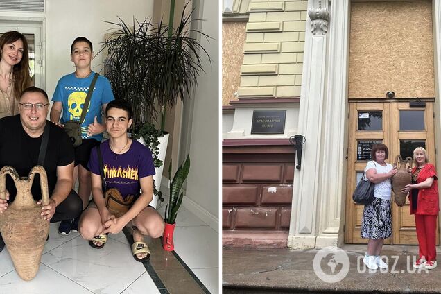 В воде у одесского пляжа выловили из воды византийскую амфору, но украинцев призывают быть осторожными: в чем причина. Фото