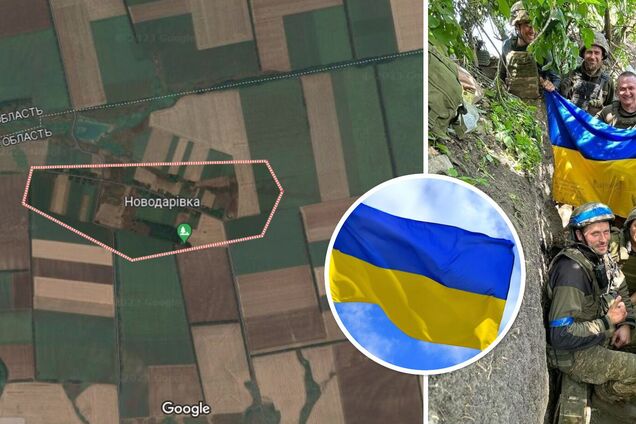 Украинские Герои отбили у врага Новодаровку