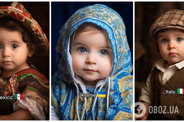 Как бы страны мира выглядели, если бы были младенцами: искусственный интеллект показал милые фото