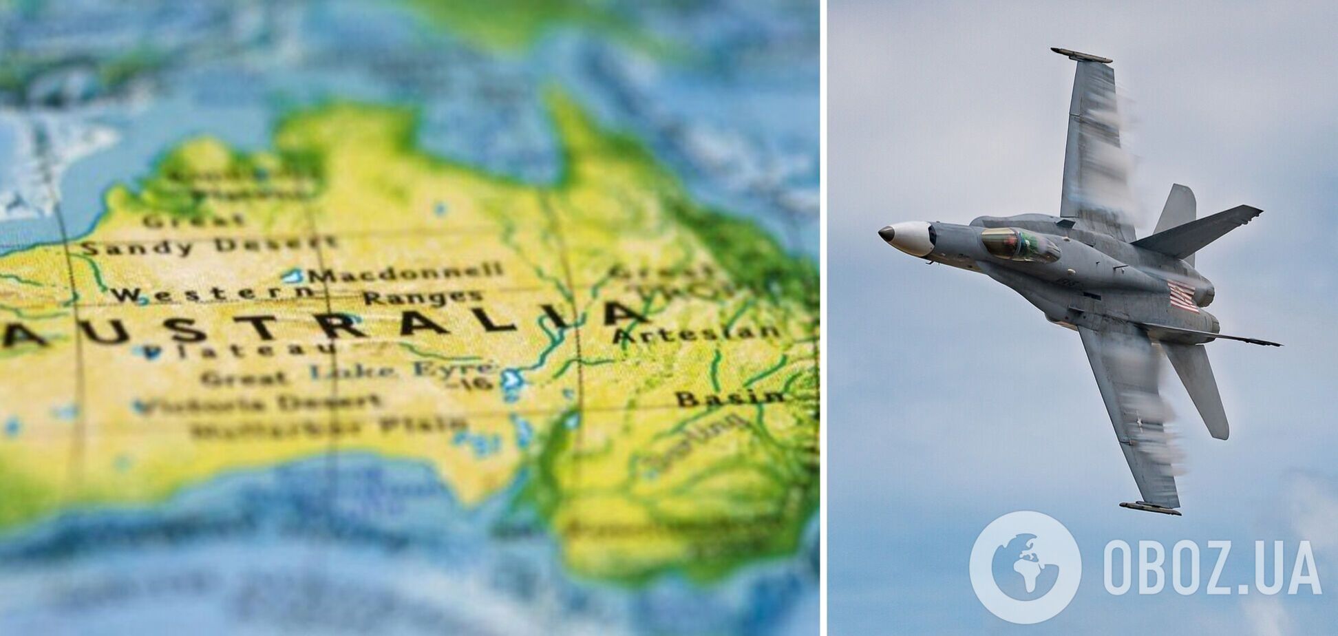 Україна надіслала до Австралії запит щодо передачі винищувачів F-18: йдеться про 41 літак