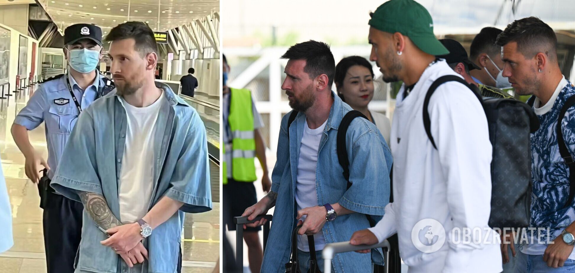 'Тайвань – это не Китай?' Месси задержали на таможне в Пекине. Видео