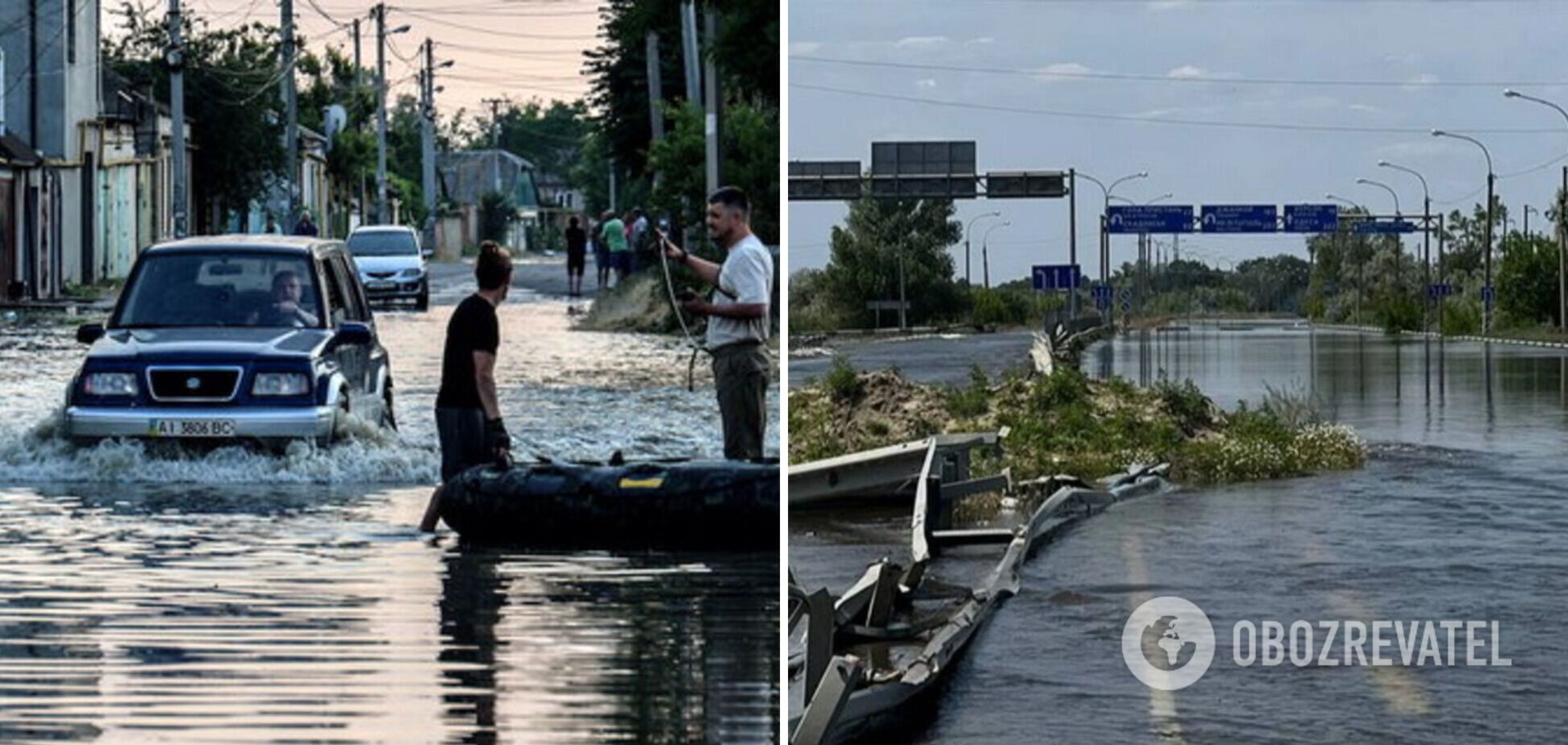 Вода начала отступать, но опасность не миновала: итоги седьмого дня ликвидации последствий взрыва Каховской ГЭС