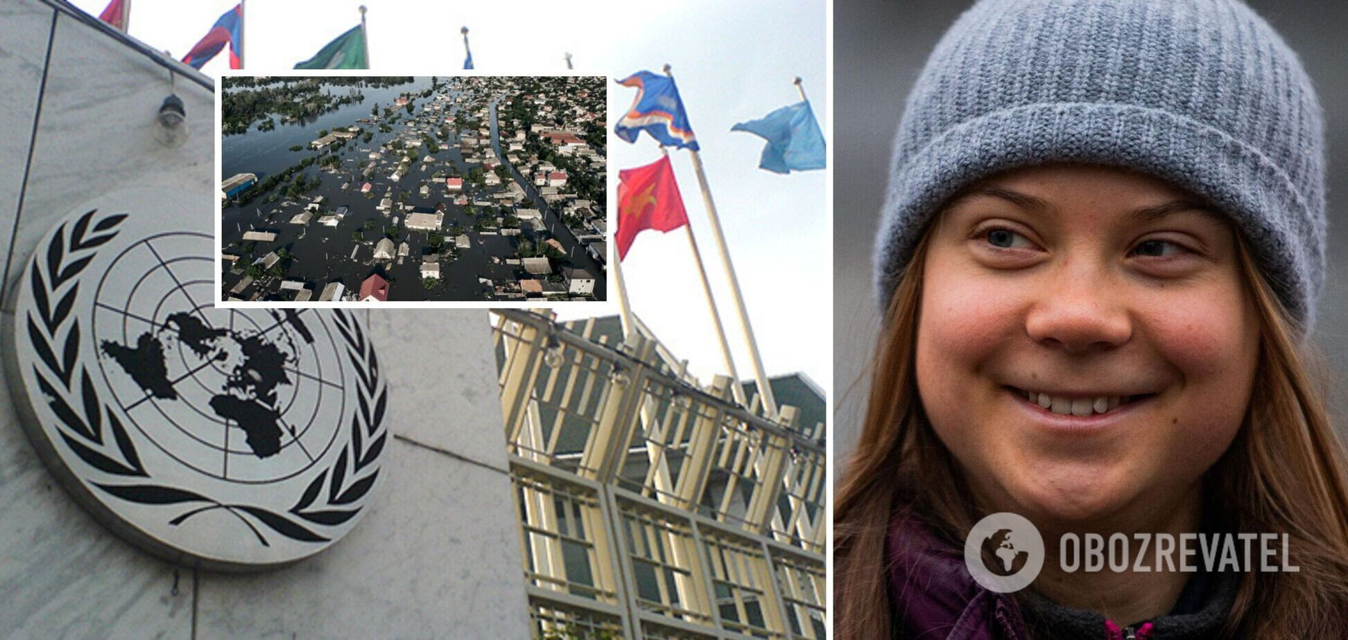 'Мы солидарны с вами': Грета Тунберг пришла на украинский пикет представительства ООН. Фото