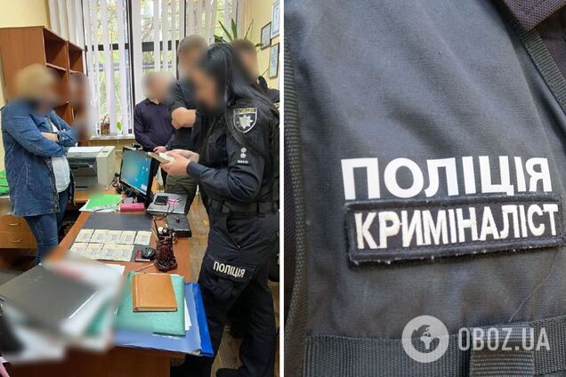 Женщину задержали во время получения взятки