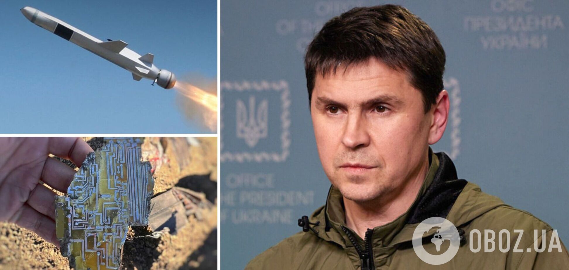'Може, час прикрити лазівки у санкційних пакетах?': у Зеленського відреагували на іноземні запчастини у російських ракетах