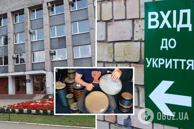 В одном из районов столицы РГА закупила барабаны в укрытия
