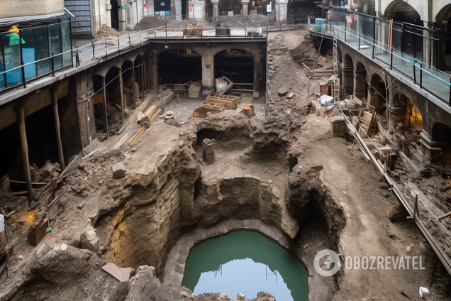 В центре Лондона был найден уникальный римский мавзолей. Фото раскопок