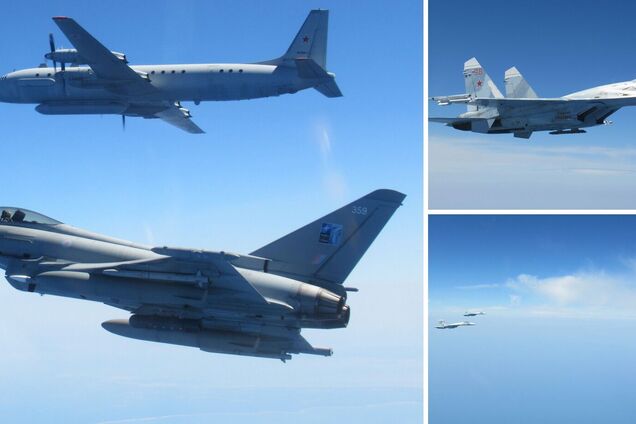 Росія влаштувала нову провокацію: винищувачі Британії перехопили літаки РФ біля повітряного простору НАТО