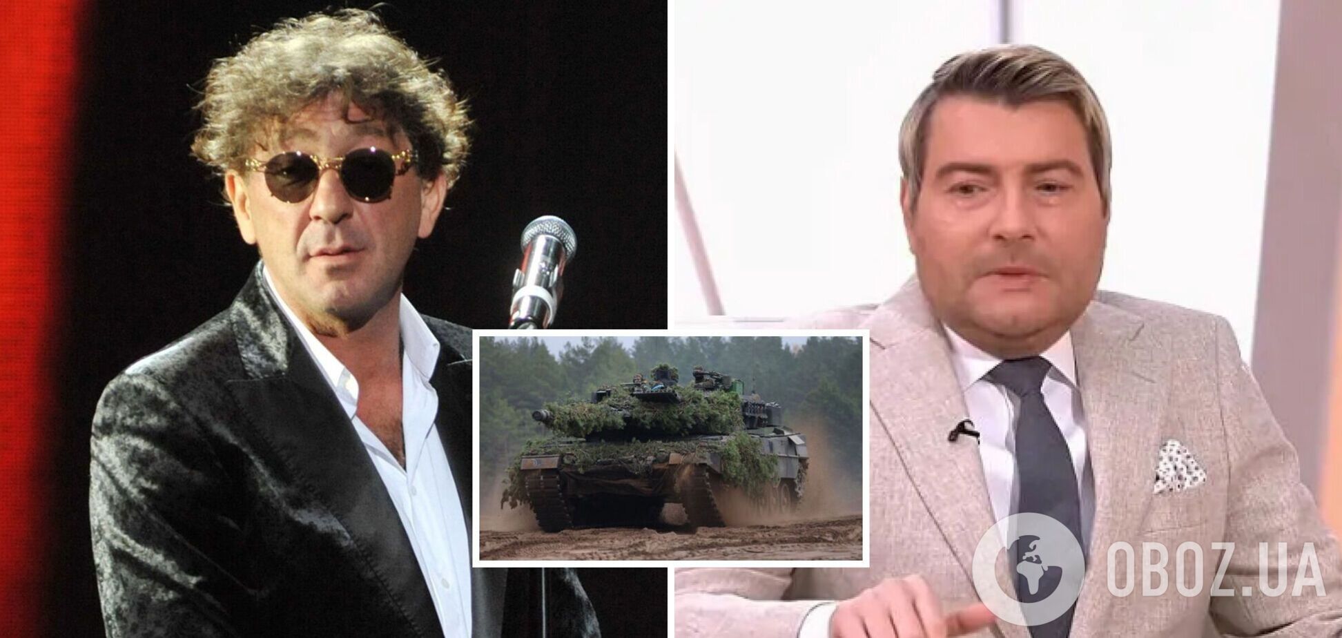 Путіністи Басков та Лепс зібралися платити окупантам по мільйону рублів за кожен підбитий танк 'Леопард'