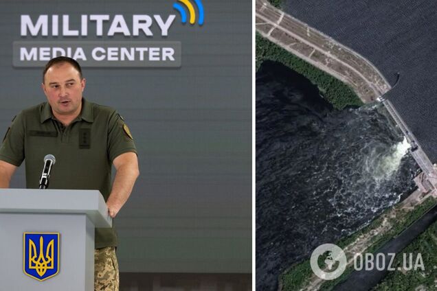 У Міноборони сказали, як саме війська РФ підірвали Каховську ГЕС
