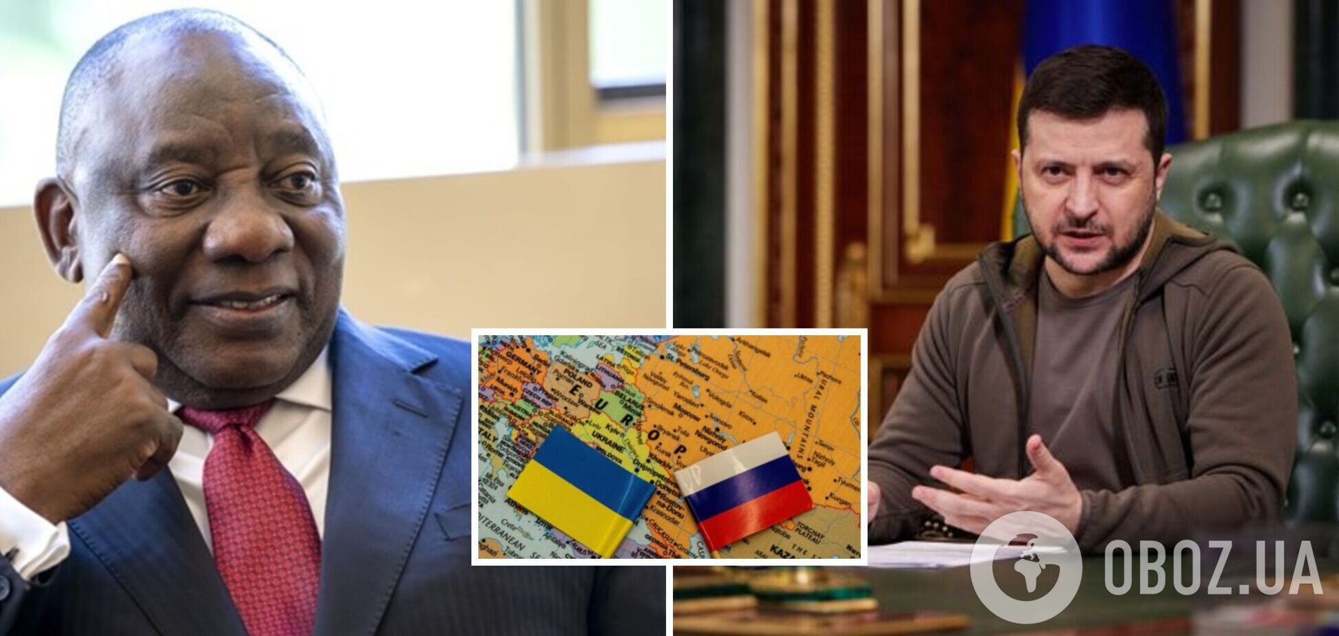 Зеленський і президент ПАР обговорили 'мирний план' для України: Рамафоса розкрив деталі ініціативи