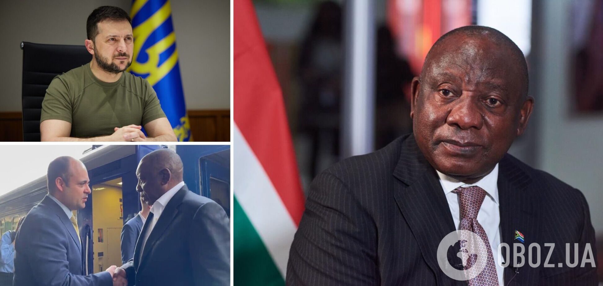 Делегация африканских лидеров посетила Бучу и осмотрела уничтоженную российскую технику на Михайловской площади в Киеве. Видео