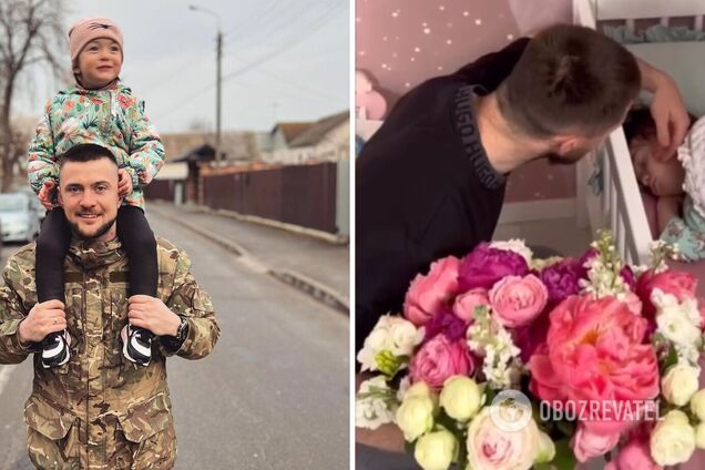 'Прямо з позиції, лиш скинувши броню': репер-воїн Ярмак зробив сюрприз донечці у день її народження та розчулив фанів