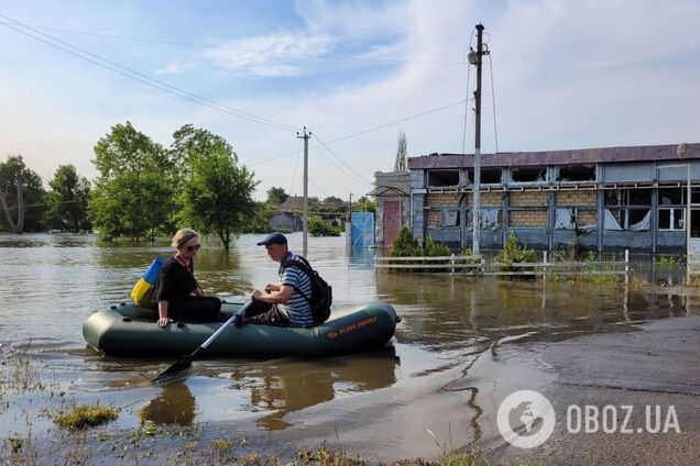 Волонтеры 'Гончаренко центров' отправили гуманитарные грузы для подтопленных сел Херсонщины