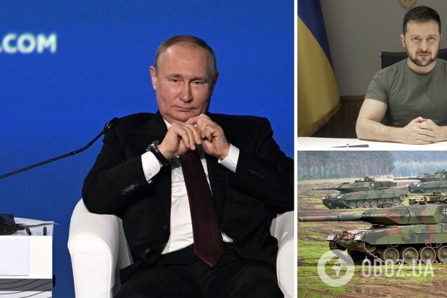 'Неонацисти', знищені Leopard і мирні переговори: Путін на ПМЕФ видав порцію брехні та накинувся на Зеленського