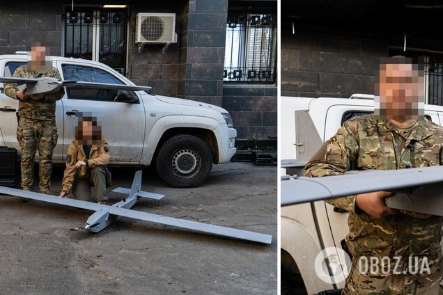 В Україні розробили БПЛА 'Сич', який може вести розвідку в глибоких тилах окупантів. Фото