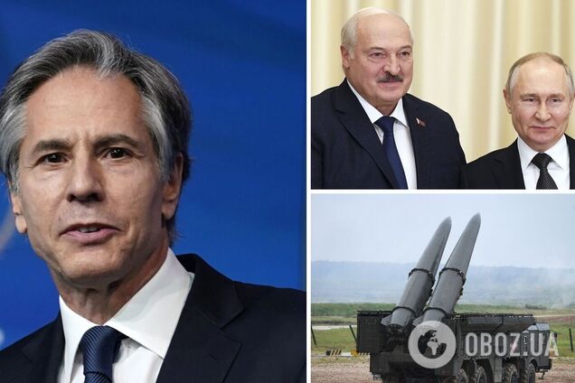 'Лукашенко делает безответственный выбор': Блинкен отреагировал на размещение российского ядерного оружия в Беларуси
