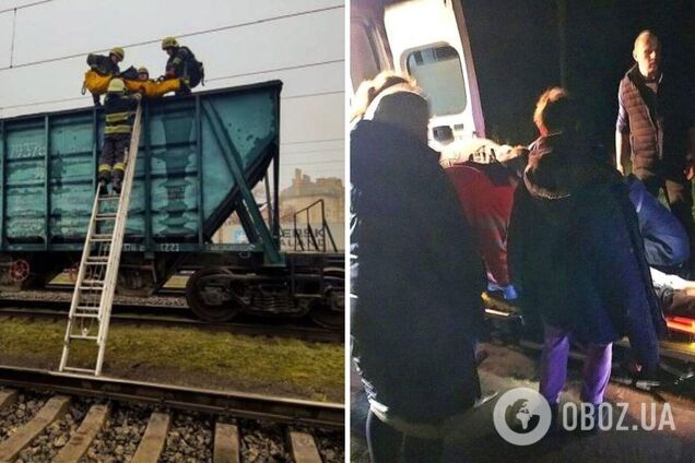 Хотел сделать селфи на железнодорожном вагоне: в Винницкой области 14-летний парень получил 70% ожогов тела