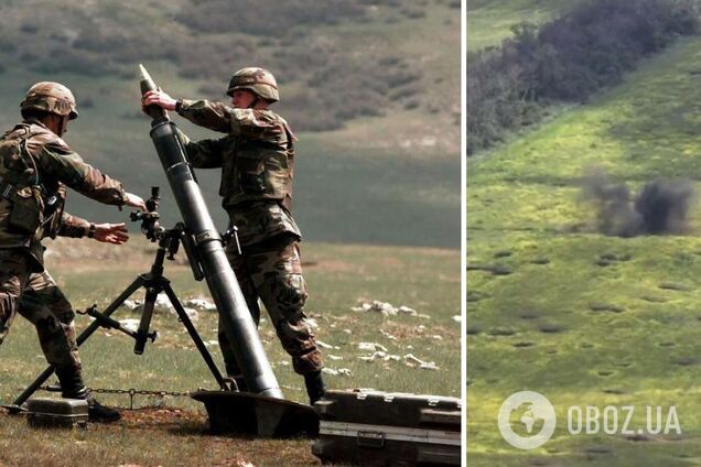 Якісна робота артилерії та мінометів: в ЗСУ показали, як знищують піхоту ворога. Відео