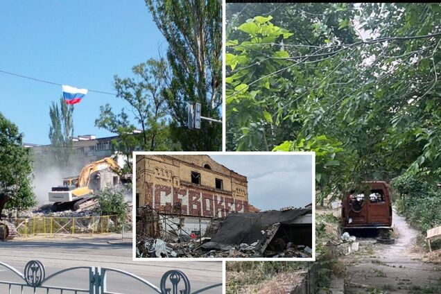 Как сейчас выглядит разрушенный оккупантами центр Мариуполя: свежие фото
