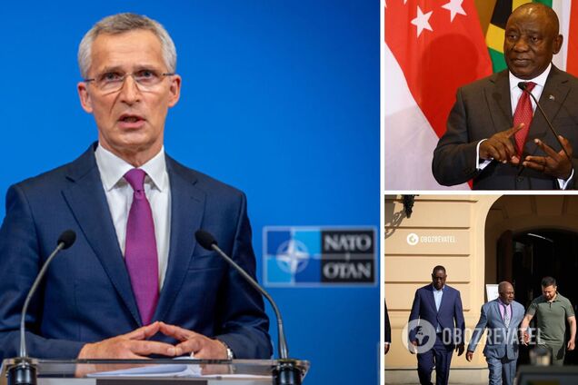 Генсек НАТО дал оценку африканскому 'мирному плану для Украины'