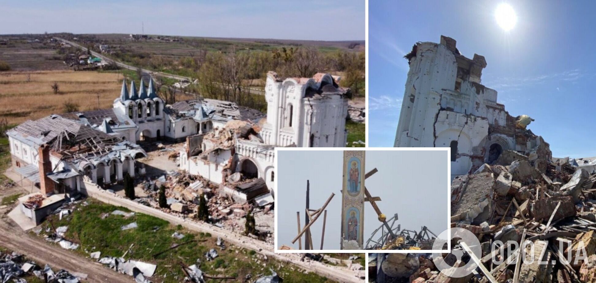 Від початку війни Росія зруйнувала на Донеччині 78 храмів: більшість із них Московського патріархату
