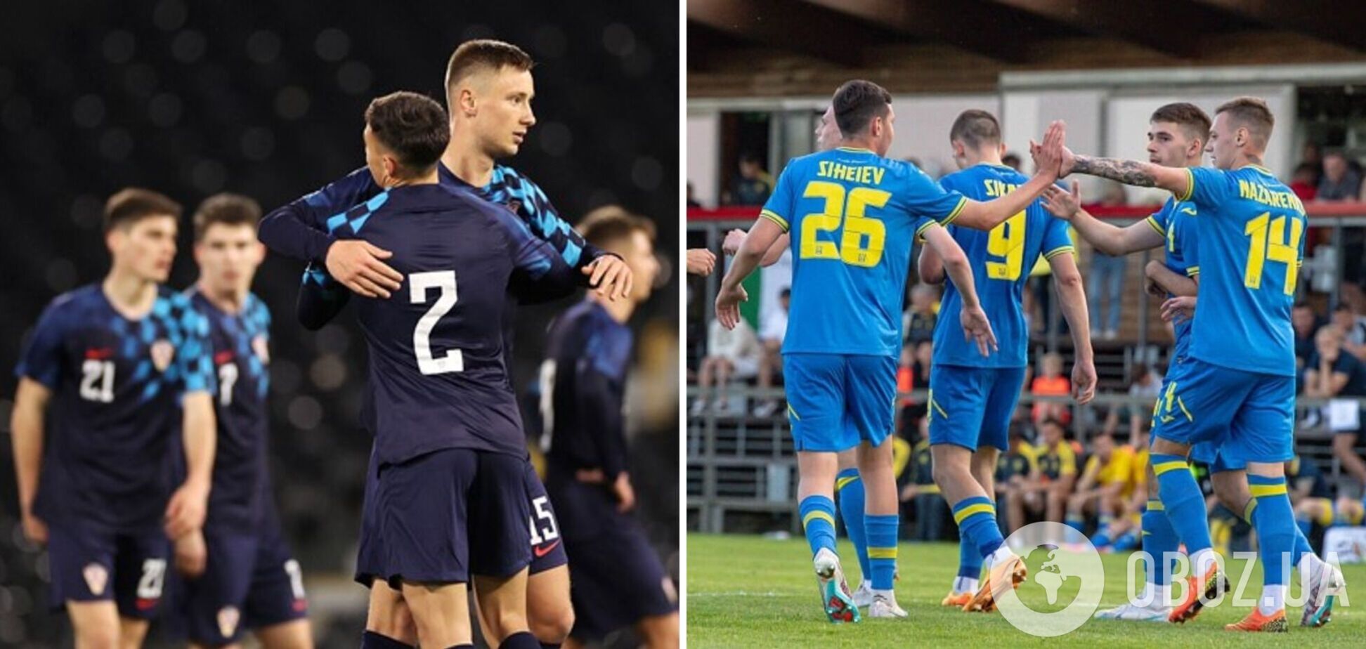 Украина – Хорватия: где смотреть матч футбольного Евро-2023 U-21