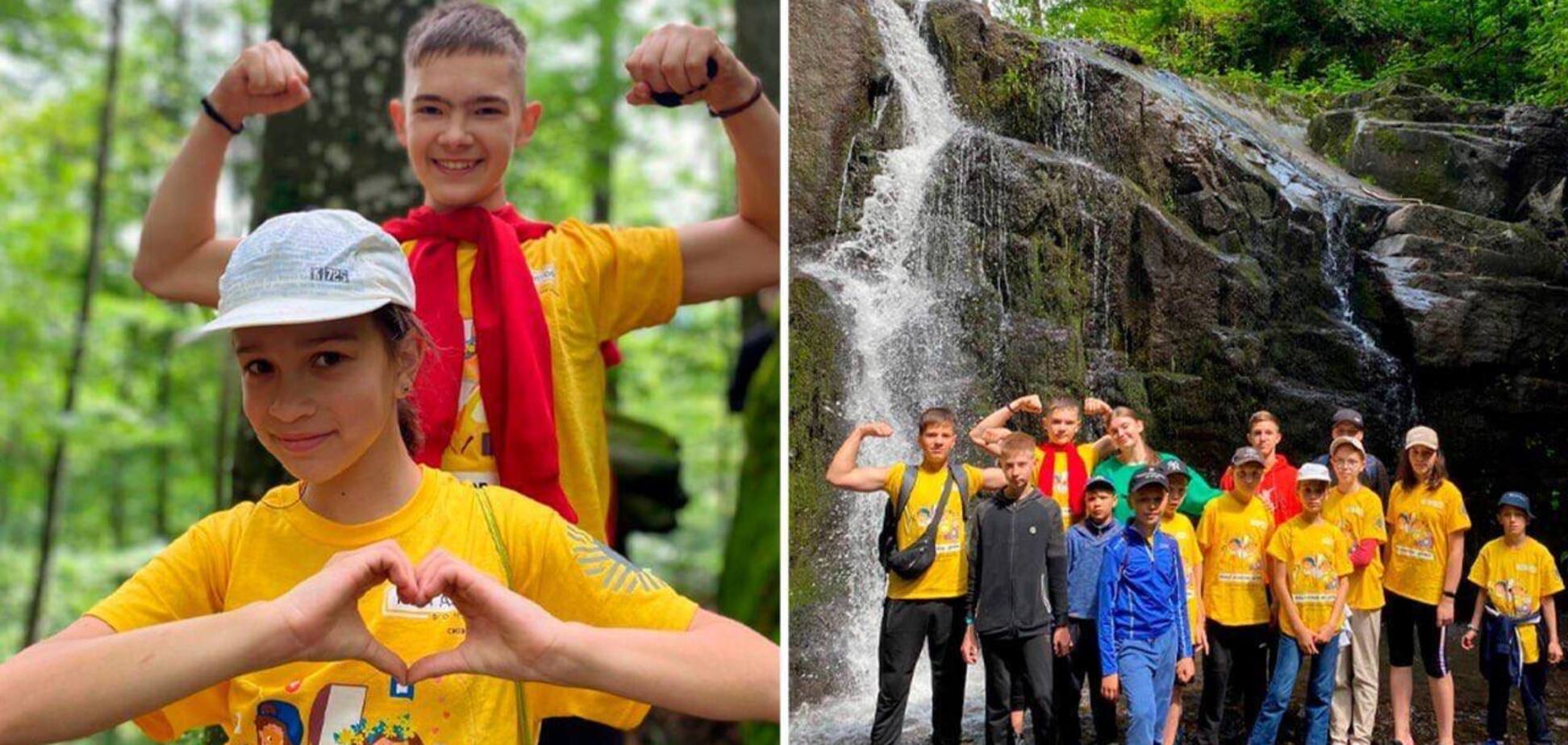 Стартувала нова зміна 'Блогер Кемп' від Фонду Ріната Ахметова для дітей, які постраждали від війни