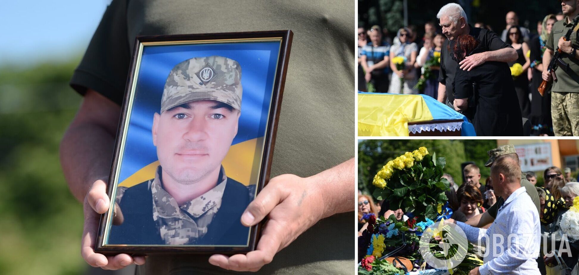 Читал книги даже в окопах: в городе Ривне простились с защитником, который полгода считался без вести пропавшим. Фото