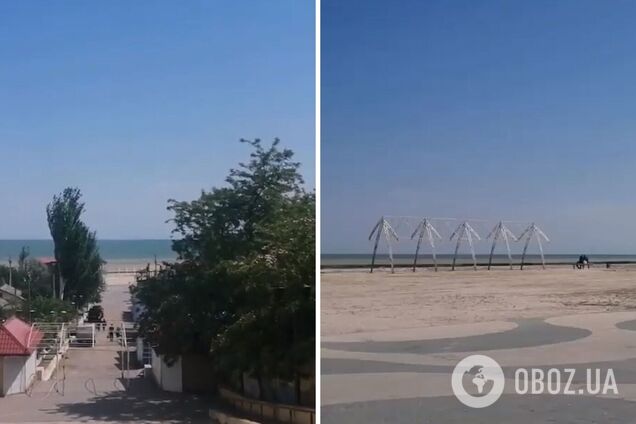 Запустіння та розруха: як виглядають в окупації курорти Кирилівка та Генічеськ, які раніше приймали багато туристів. Відео