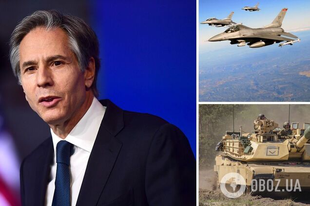 Блинкен пообещал, что США помогут Украине построить армию будущего