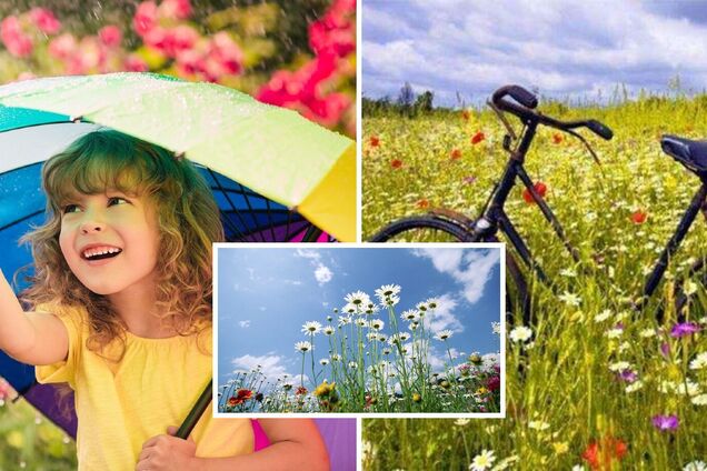 Тепло, но местами с грозами: синоптики дали прогноз на начало недели в Украине. Карта